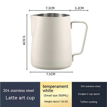 Load image into Gallery viewer, Stainless Steel Pitcher- Pointed Thickened Frothing Pitcher
