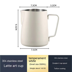 Stainless Steel Pitcher- Pointed Thickened Frothing Pitcher