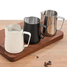 Load image into Gallery viewer, Stainless Steel Pitcher- Pointed Thickened Frothing Pitcher
