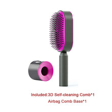 Load image into Gallery viewer, Self Cleaning Hair Brush For Women
