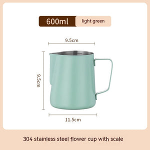 Stainless Steel Pitcher- Pointed Thickened Frothing Pitcher