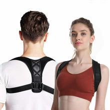 Load image into Gallery viewer, Posture Corrector Men Women Upper Back Pain Brace Clavicle Support Straightener
