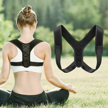 Load image into Gallery viewer, Posture Corrector Men Women Upper Back Pain Brace Clavicle Support Straightener
