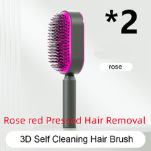 Load image into Gallery viewer, Self Cleaning Hair Brush For Women
