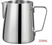 Load image into Gallery viewer, Stainless Steel Pitcher- Pointed Thickened Frothing Pitcher
