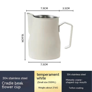 Stainless Steel Pitcher- Pointed Thickened Frothing Pitcher