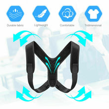 Load image into Gallery viewer, Posture Corrector Men Women Upper Back Pain Brace Clavicle Support Straightener
