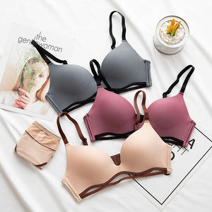 Wirefree Breathable Push Up Bra