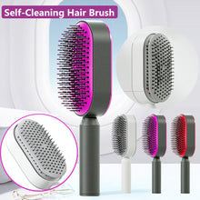 Load image into Gallery viewer, Self Cleaning Hair Brush For Women
