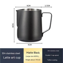 Load image into Gallery viewer, Stainless Steel Pitcher- Pointed Thickened Frothing Pitcher
