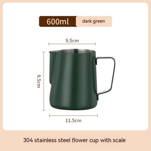 Stainless Steel Pitcher- Pointed Thickened Frothing Pitcher