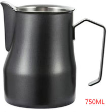 Load image into Gallery viewer, Stainless Steel Pitcher- Pointed Thickened Frothing Pitcher
